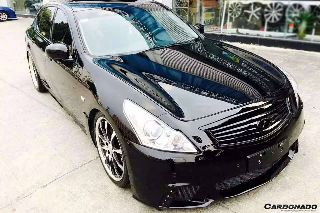 2010-2013 Infiniti G25/G37 Sedan WD Style Side Skirts - Carbonado Aero