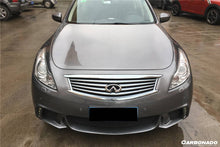 Load image into Gallery viewer, 2010-2013 Infiniti G25/G37 Sedan WD Style Front Bumper w/Led Light - Carbonado Aero