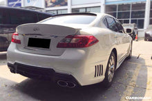 Load image into Gallery viewer, 2011-2014 Infiniti Q70 M37 M35 M25 WD Style Rear Bumper w/Tips - Carbonado Aero