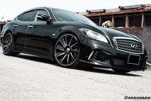 Load image into Gallery viewer, 2011-2014 Infiniti Q70 M37 M35 M25 WD Style Front Bumper w/led Light - Carbonado Aero