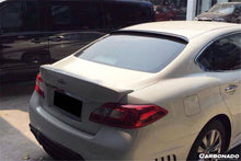 Load image into Gallery viewer, 2011-2014 Infiniti Q70 M37 M35 M25 WD Style Trunk Spoiler - Carbonado
