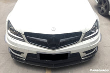 Load image into Gallery viewer, 2012-2014 Mercedes Benz W204 C63 AMG Sedan/Coupe BK Style Front Canard - Carbonado Aero