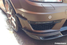 Load image into Gallery viewer, 2012-2014 Mercedes Benz W204 C63 AMG Sedan/Coupe BK Style Front Canard - Carbonado Aero