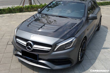 Load image into Gallery viewer, 2012-2018 Mercedes Benz W176 A45 AMG VA Style Hood - Carbonado