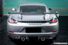 Load image into Gallery viewer, 2012-2023 Porsche 718 981 Cayman Boxster GT4RS Style Dry Carbon Fiber Spoiler Wing