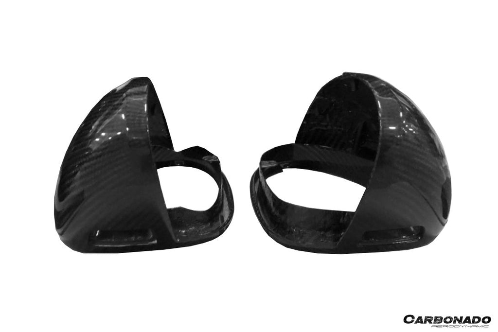 2014-2024 Porsche Macan    S    Turbo    GTS 95B Dry Carbon Fiber Mirror Housing (With BSA Holes)