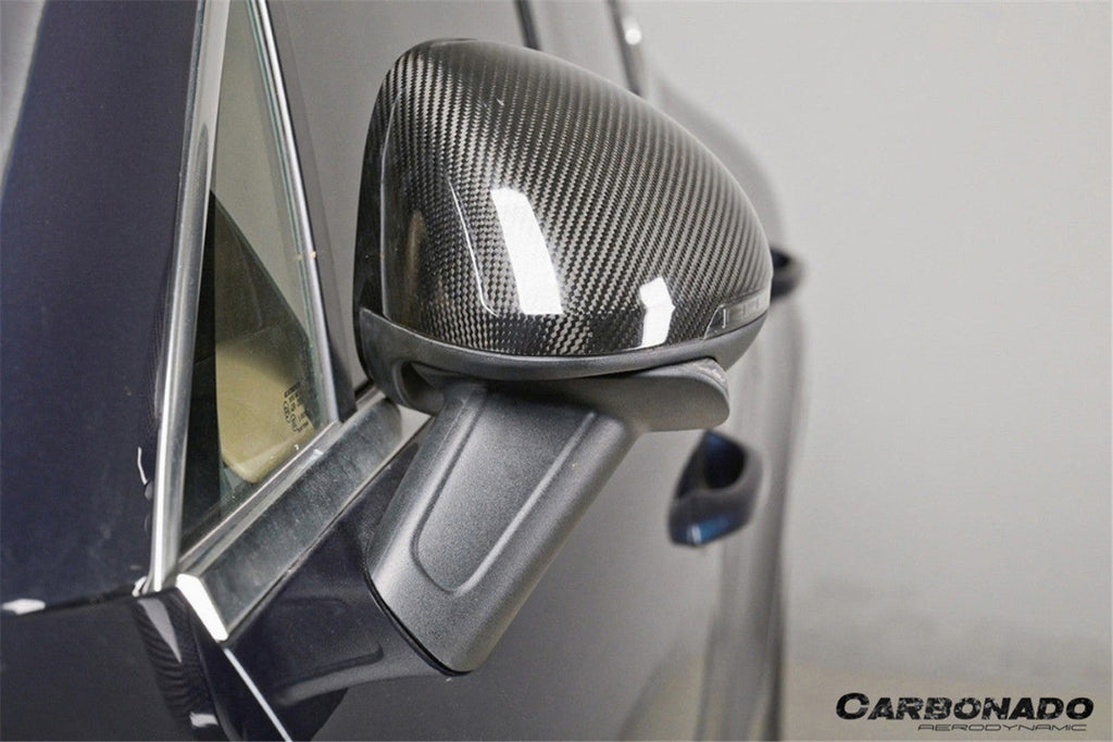 2014-2024 Porsche Macan    S    Turbo    GTS 95B Dry Carbon Fiber Mirror Housing (NO BSA Holes)