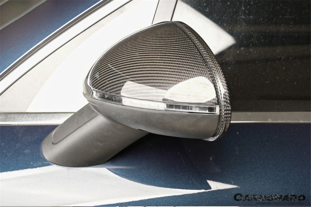 2014-2024 Porsche Macan    S    Turbo    GTS 95B Dry Carbon Fiber Mirror Housing (NO BSA Holes)