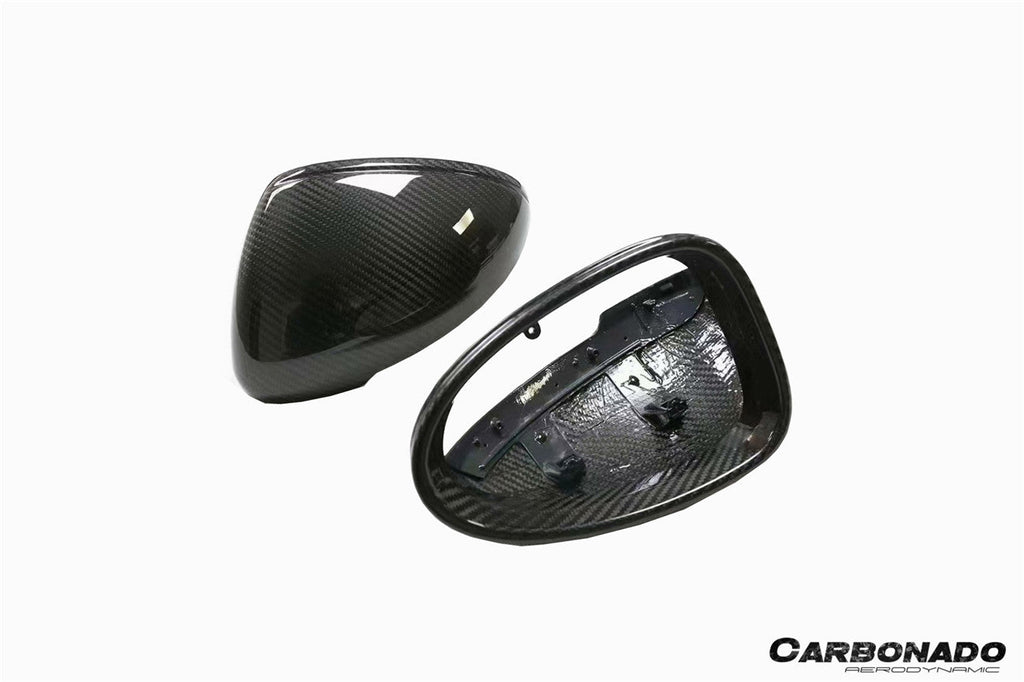 2014-2024 Porsche Macan    S    Turbo    GTS 95B Dry Carbon Fiber Mirror Housing (NO BSA Holes)