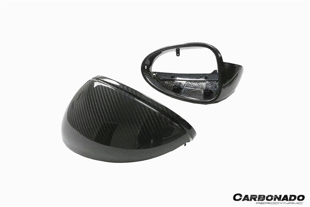 2014-2024 Porsche Macan    S    Turbo    GTS 95B Dry Carbon Fiber Mirror Housing (NO BSA Holes)