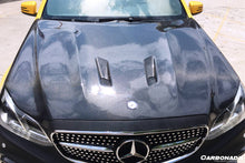 Load image into Gallery viewer, 2014-2016 Mercedes Benz E Class W212 BKSS Style Hood - Carbonado