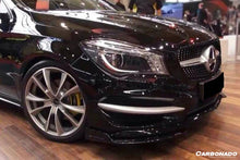 Load image into Gallery viewer, 2014-2016 Mercedes Benz W117 CLA Sport / CLA45 AMG PA Style Front Lip - Carbonado