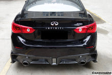 Load image into Gallery viewer, 2014-2017 Infiniti Q50 Sedan DP Style Carbon Fiber Trunk Spoiler - Carbonado Aero