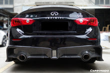 Load image into Gallery viewer, 2014-2017 Infiniti Q50 Sedan DP Style Carbon Fiber Trunk Spoiler - Carbonado Aero