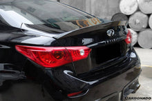 Load image into Gallery viewer, 2014-2017 Infiniti Q50 Sedan DP Style Carbon Fiber Trunk Spoiler - Carbonado Aero