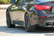 Load image into Gallery viewer, 2014-2017 Infiniti Q50 Sedan SN Style Rear Lip - Carbonado