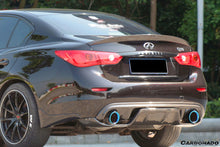 Load image into Gallery viewer, 2014-2017 Infiniti Q50 Sedan DP Style Carbon Fiber Trunk Spoiler - Carbonado Aero