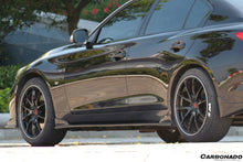 Load image into Gallery viewer, 2014-2017 Infiniti Q50 Sedan SN Style Side Skirts - Carbonado