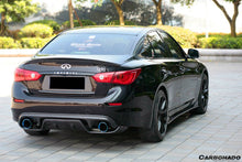 Load image into Gallery viewer, 2014-2017 Infiniti Q50 Sedan DP Style Carbon Fiber Trunk Spoiler - Carbonado
