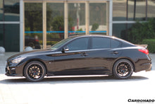 Load image into Gallery viewer, 2014-2017 Infiniti Q50 Sedan SN Style Side Skirts - Carbonado Aero