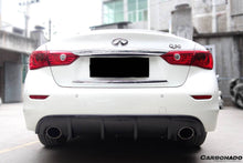 Load image into Gallery viewer, 2014-2017 Infiniti Q50 Sedan SN Style Rear Lip - Carbonado Aero