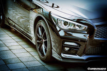 Load image into Gallery viewer, 2014-2017 Infiniti Q50 Sedan SN Style Front Lip - Carbonado Aero