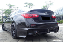 Load image into Gallery viewer, 2014-2017 Infiniti Q50 Sedan SN Style Carbon Fiber Turnk Spoiler - Carbonado Aero