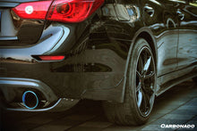 Load image into Gallery viewer, 2014-2017 Infiniti Q50 Sedan VE Style Rear Lip and Diffuser - Carbonado Aero
