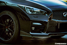 Load image into Gallery viewer, 2014-2017 Infiniti Q50 Sedan SN Style Front Lip - Carbonado Aero
