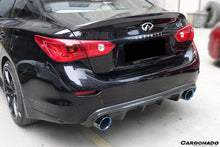 Load image into Gallery viewer, 2014-2017 Infiniti Q50 Sedan VE Style Rear Lip and Diffuser - Carbonado Aero