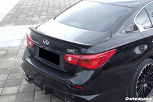 Load image into Gallery viewer, 2014-2017 Infiniti Q50 Sedan SN Style Carbon Fiber Turnk Spoiler - Carbonado Aero