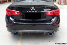 Load image into Gallery viewer, 2014-2017 Infiniti Q50 Sedan VE Style Rear Lip and Diffuser - Carbonado Aero