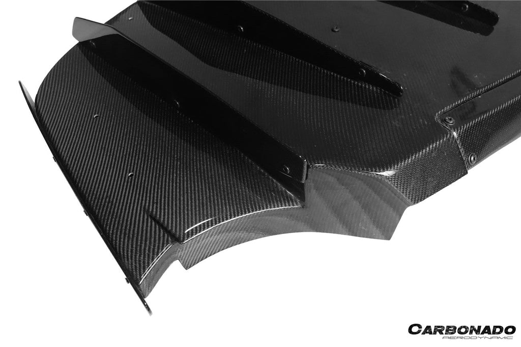 2014-2020 BMW M3 F80 M4 F82 VA Style Carbon Fiber Rear Diffuser and  Lip