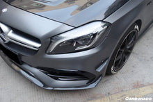 Load image into Gallery viewer, 2016-2018  Mercedes Benz W176 A45 AMG BKSS Style Carbon Fiber Front Lip - Carbonado Aero