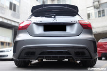 Load image into Gallery viewer, 2016-2018 Mercedes Benz W176 A45 AMG RZS Style Carbon Fiber Rear Lip - Carbonado Aero