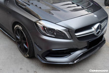 Load image into Gallery viewer, 2016-2018  Mercedes Benz W176 A45 AMG BKSS Style Carbon Fiber Front Lip - Carbonado Aero