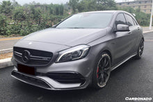 Load image into Gallery viewer, 2016-2018  Mercedes Benz W176 A45 AMG BKSS Style Carbon Fiber Front Lip - Carbonado Aero