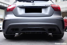 Load image into Gallery viewer, 2016-2018 Mercedes Benz W176 A45 AMG RZS Style Carbon Fiber Rear Lip - Carbonado Aero