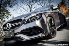 Load image into Gallery viewer, 2016-2018  Mercedes Benz W176 A45 AMG BKSS Style Carbon Fiber Front Lip - Carbonado Aero
