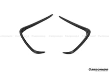 Load image into Gallery viewer, 2016-2018  Mercedes Benz  W176 A45 AMG BKSS Style Carbon Fiber Rear Bumper Canards - Carbonado Aero