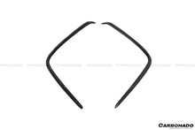 Load image into Gallery viewer, 2016-2018  Mercedes Benz  W176 A45 AMG BKSS Style Carbon Fiber Rear Bumper Canards - Carbonado Aero