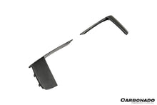 Load image into Gallery viewer, Carbonado 2017-2019 Porsche 911 991.2 GT3 OE Style Dry Carbon Fiber Front Bumper Daytime Running Light Trims