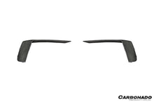 Load image into Gallery viewer, Carbonado 2017-2019 Porsche 911 991.2 GT3 OE Style Dry Carbon Fiber Front Bumper Daytime Running Light Trims