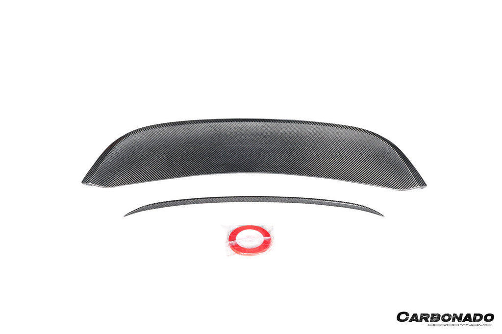 2017-2023 Porsche 718 Cayman Boxster Spyder RS Style Dry Carbon Fiber Spoiler