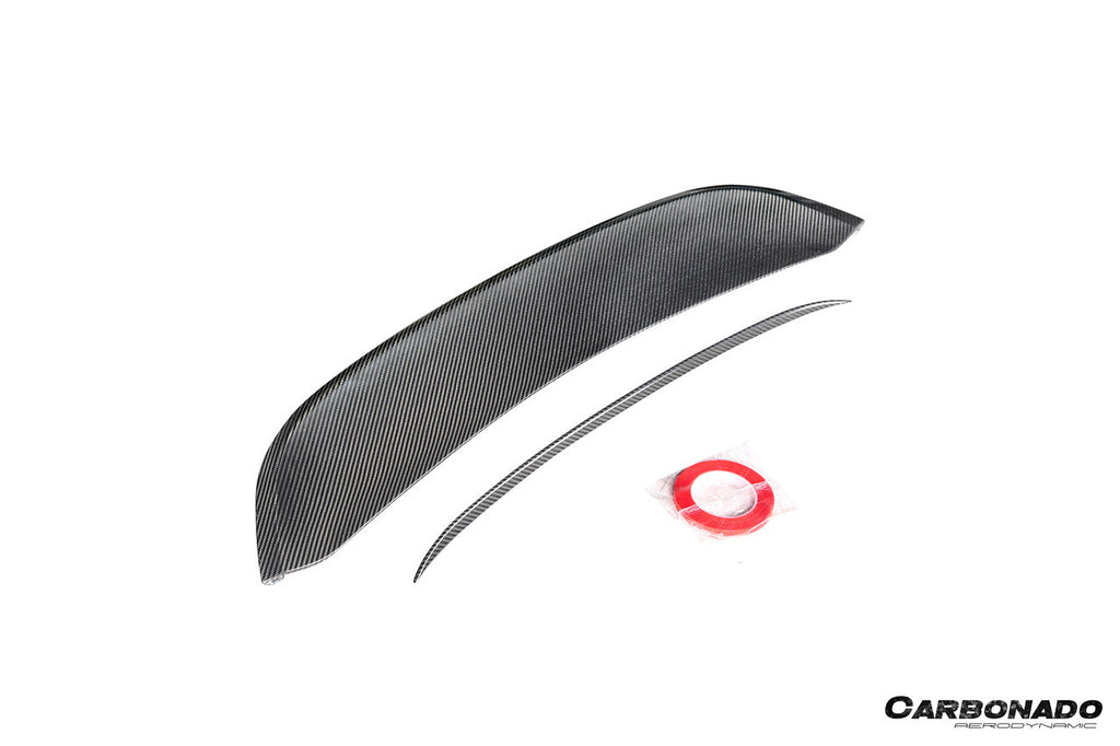 2017-2023 Porsche 718 Cayman Boxster Spyder RS Style Dry Carbon Fiber Spoiler