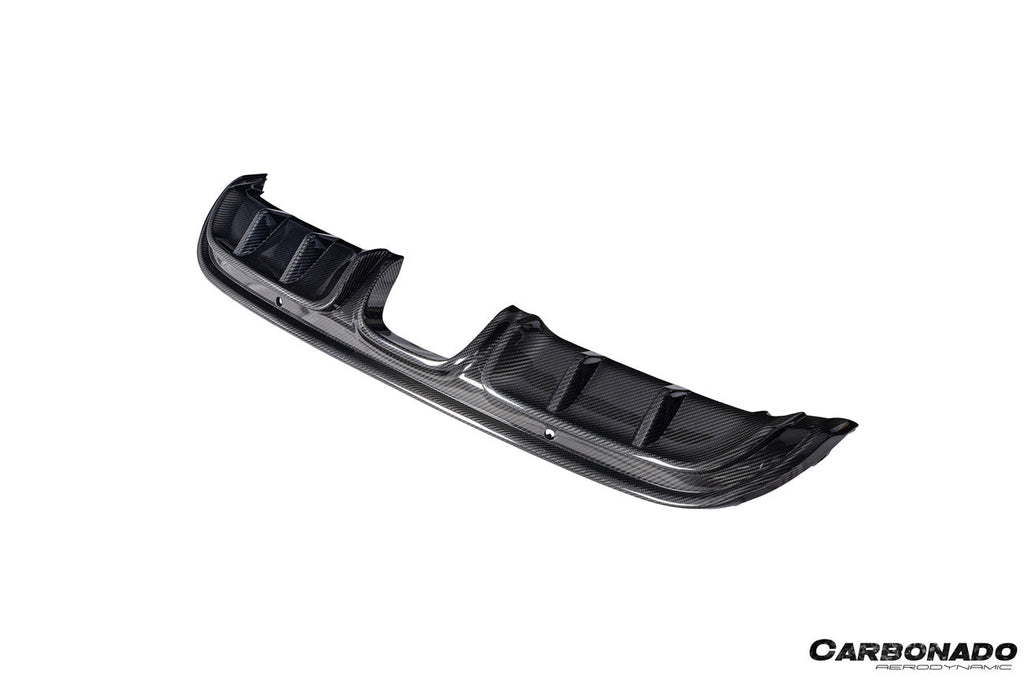 2017-2023 Porsche 718 Cayman    Boxster GTS Style Dry Carbon Fiber Rear Diffuser Lip