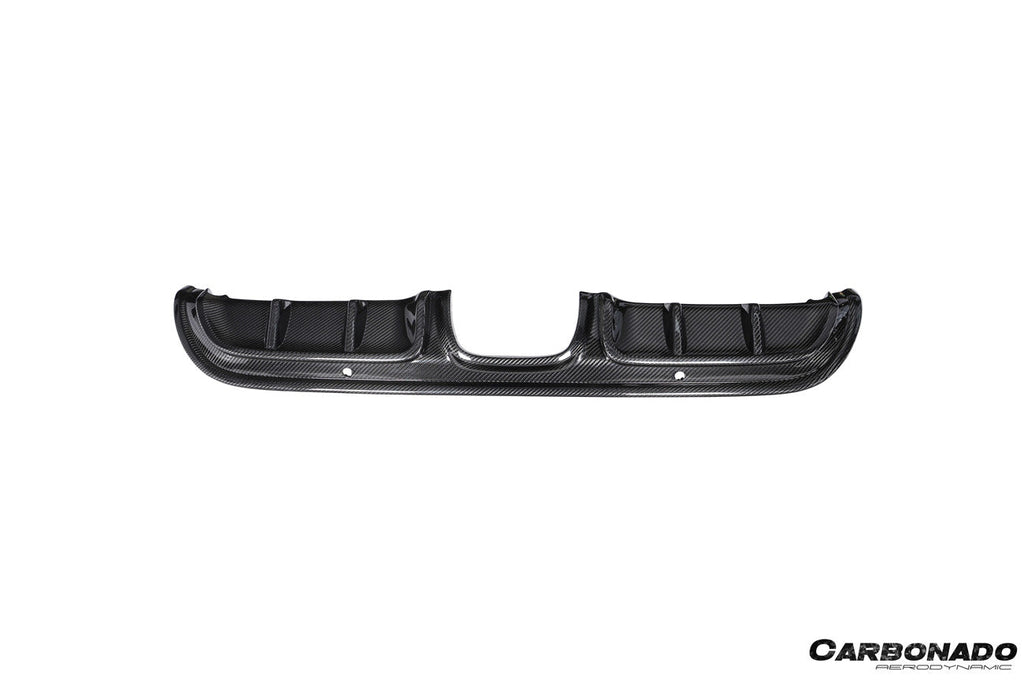 2017-2023 Porsche 718 Cayman    Boxster GTS Style Dry Carbon Fiber Rear Diffuser Lip