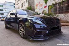 Load image into Gallery viewer, 2018-2020 Mercedes Benz W222.2 S63 AMG BRS Style Carbon Fiber Front Lip - Carbonado Aero