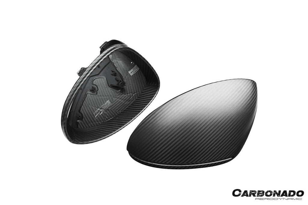 2018-2025 Porsche 9Y0 9YA 9YB Cayenne    S   Coupe    E-Hybrid TKT Style Dry Carbon Fiber Mirror Housing
