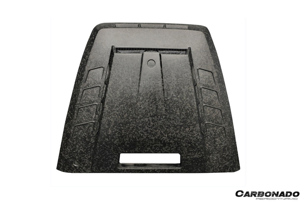 2018-2025 Mercedes Benz G63 AMG G550 W464 W465 G-Wagon MSY Style Dry Carbon Fiber Hood